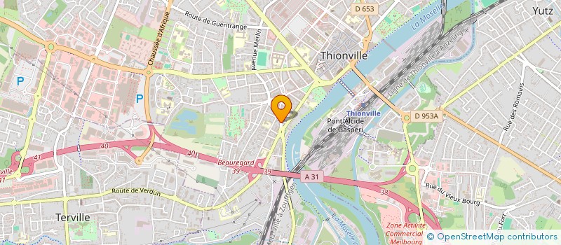 localisation de l'entreprise OTOYA CONSULTING  THIONVILLE