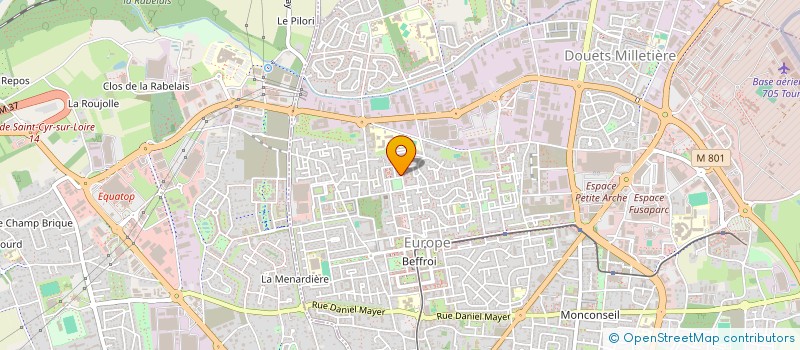 localisation de l'entreprise OTP2M  TOURS