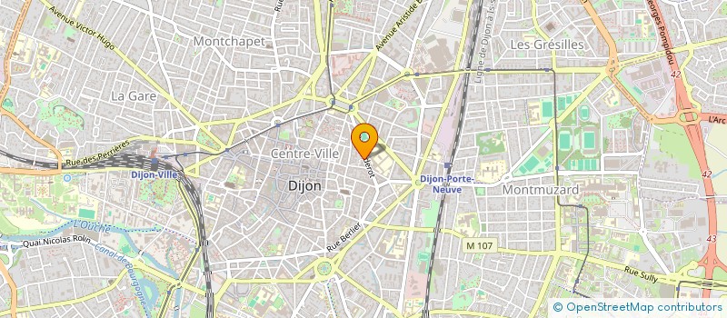 localisation de l'entreprise OTR à DIJON