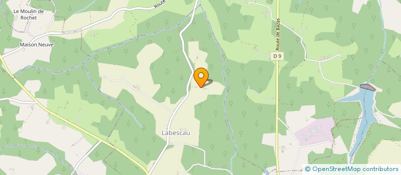 localisation de l'entreprise OTR-REGARDS  LABESCAU