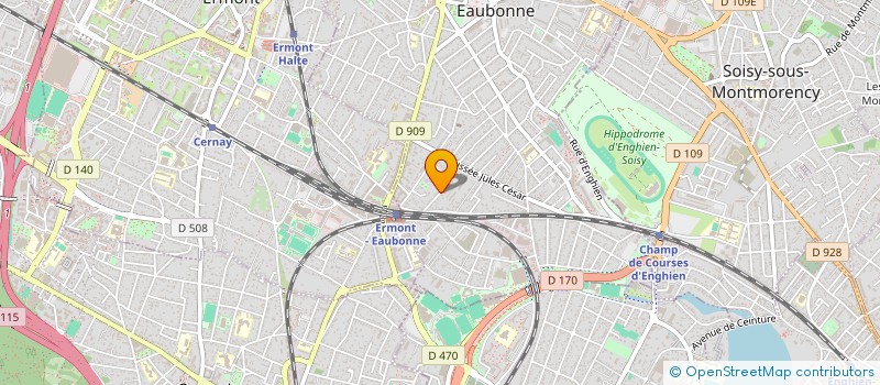 localisation de l'entreprise OTRA MUSIC à EAUBONNE