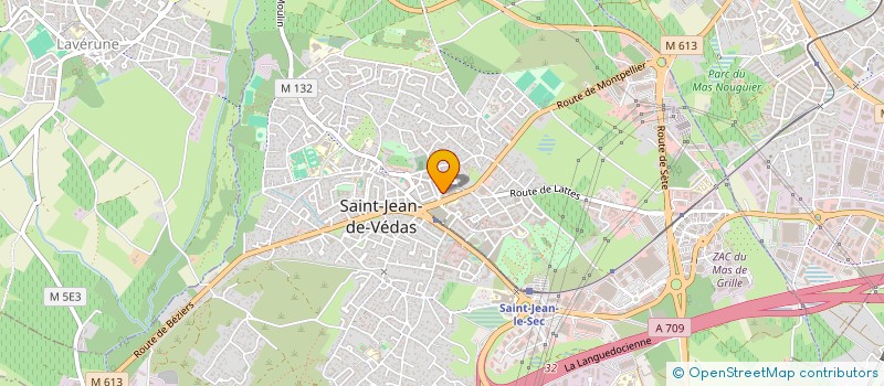 localisation de l'entreprise OTRADIS INVEST à SAINT-JEAN-DE-VEDAS
