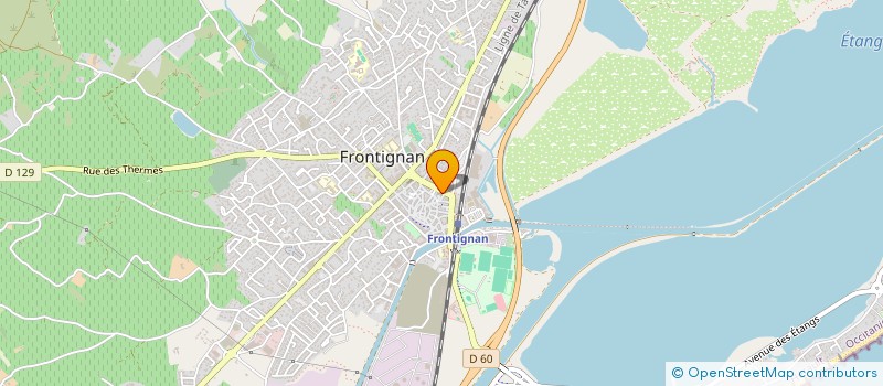 localisation de l'entreprise OTRAINDENFER à FRONTIGNAN