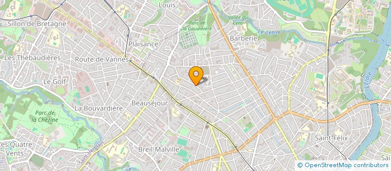 localisation de l'entreprise OTRANTE à NANTES
