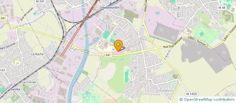 localisation de l'entreprise OTRASS  HAUBOURDIN