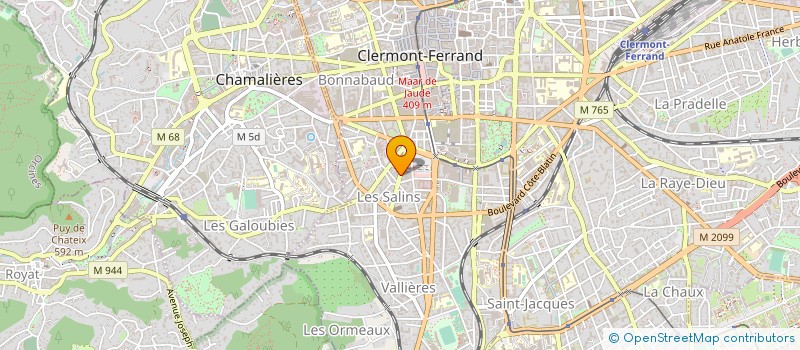 localisation de l'entreprise OTREMENT  CLERMONT-FERRAND