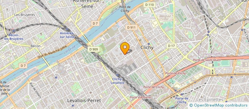 localisation de l'entreprise OTREMENT à CLICHY