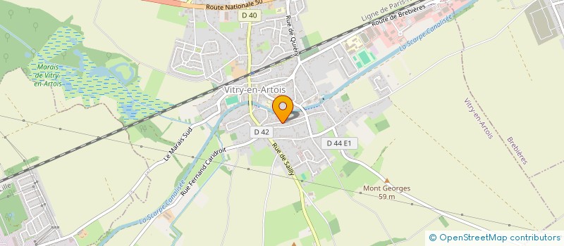 localisation de l'entreprise OTROMUNDO  VITRY-EN-ARTOIS