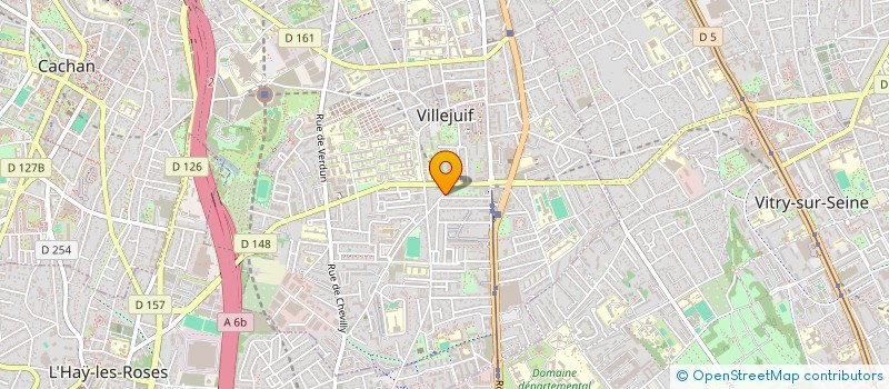 localisation de l'entreprise OTRUX à VILLEJUIF