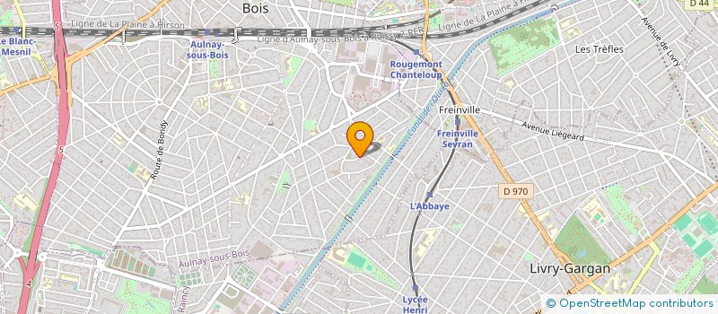 localisation de l'entreprise OTS 77 à AULNAY SOUS BOIS
