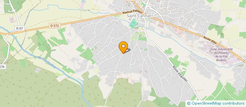 localisation de l'entreprise OTS  SAINT-CANNAT