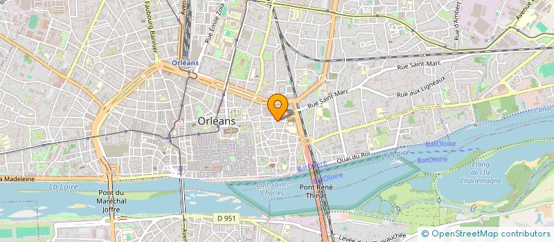 localisation de l'entreprise OTS HOLDING à ORLEANS