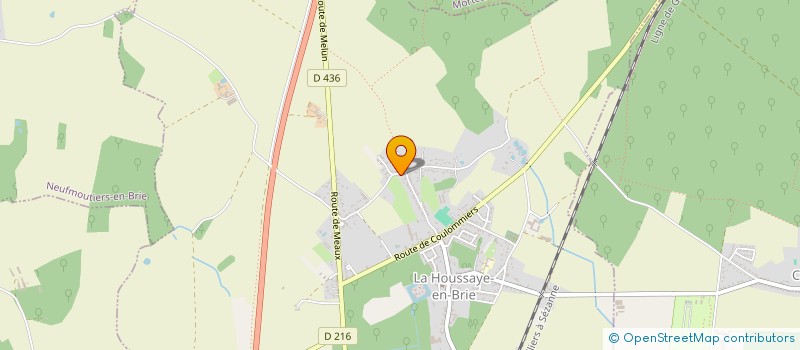 localisation de l'entreprise OTS HOLDING  LA HOUSSAYE-EN-BRIE