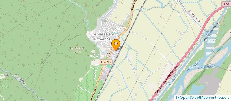 localisation de l'entreprise OTS T2 à CORBIERES-EN-PROVENCE