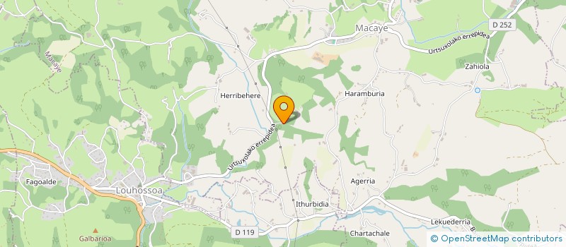 localisation de l'entreprise OTSOA-ARROSA à HASPARREN