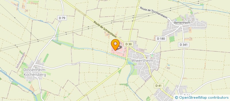 localisation de l'entreprise OTT-LELLIG TECH  WIWERSHEIM