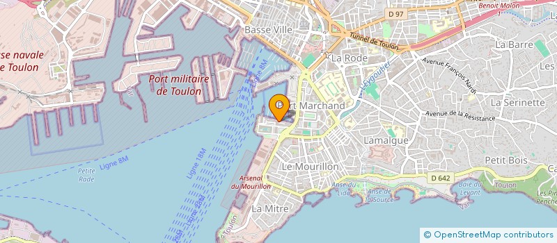 localisation de l'entreprise OTTAVIOLI à TOULON