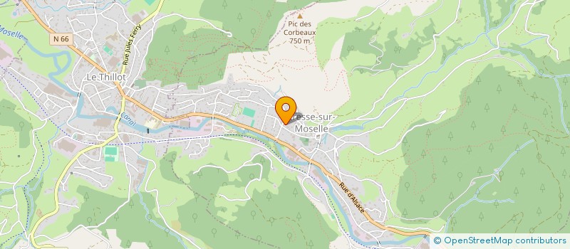 localisation de l'entreprise OTTERMATT  FRESSE-SUR-MOSELLE