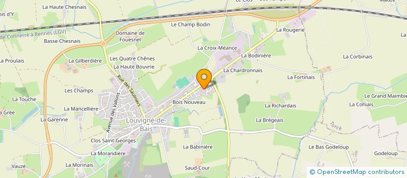 localisation de l'entreprise OTTERWAYS  LOUVIGNE-DE-BAIS