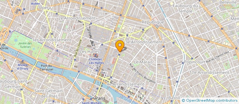 localisation de l'entreprise OTTIMO à PARIS