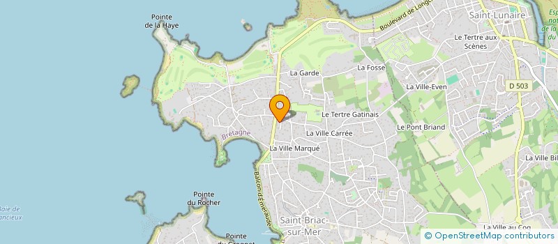 localisation de l'entreprise OTTIMO  SAINT-BRIAC-SUR-MER