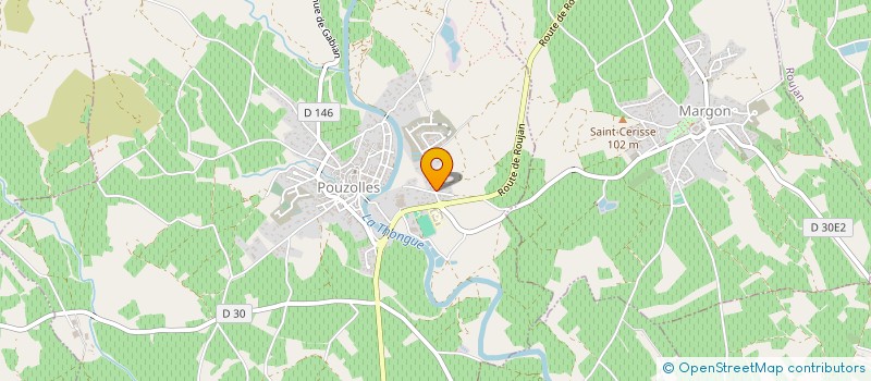 localisation de l'entreprise OTTIMO TECH  POUZOLLES