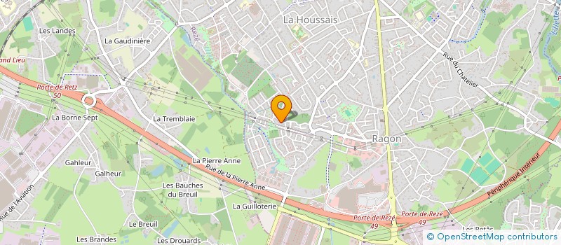 localisation de l'entreprise OTTO  REZE