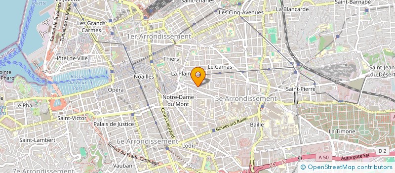 localisation de l'entreprise OTTO à MARSEILLE