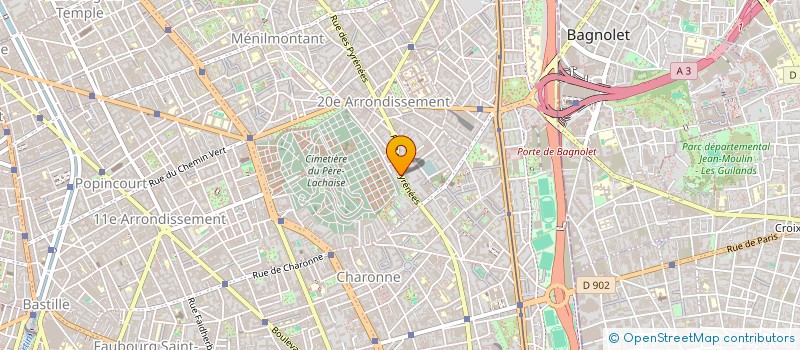 localisation de l'entreprise OTTO E MEZZO  PARIS