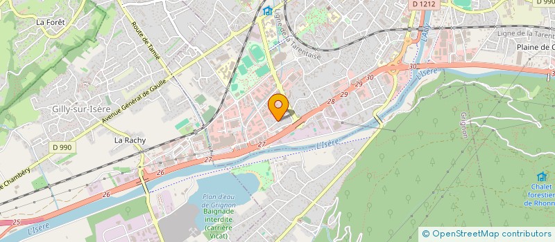 localisation de l'entreprise OTTOMAN  ALBERTVILLE