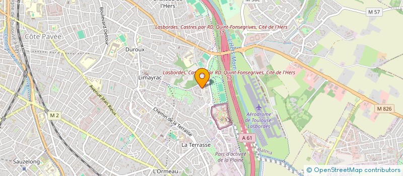 localisation de l'entreprise OTTOPODE  TOULOUSE