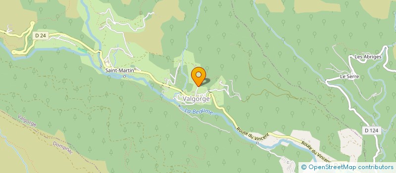 localisation de l'entreprise OTUS CARMEN  VALGORGE