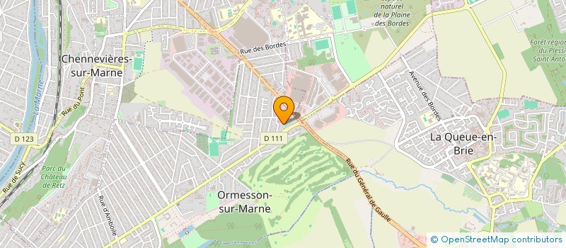localisation de l'entreprise OTW à ORMESSON-SUR-MARNE