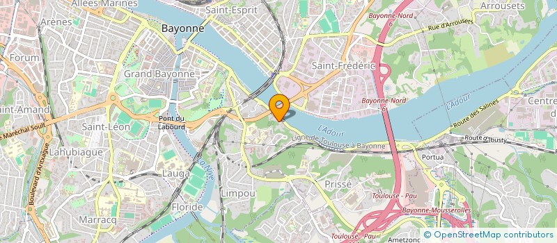 localisation de l'entreprise OTXOA'S TEAM à BAYONNE