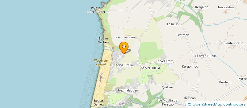 localisation de l'entreprise OTYA  PLONEVEZ-PORZAY