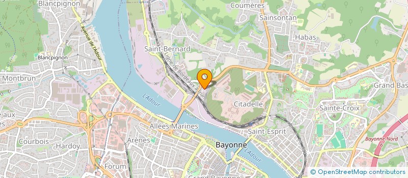 localisation de l'entreprise OTZA à BAYONNE