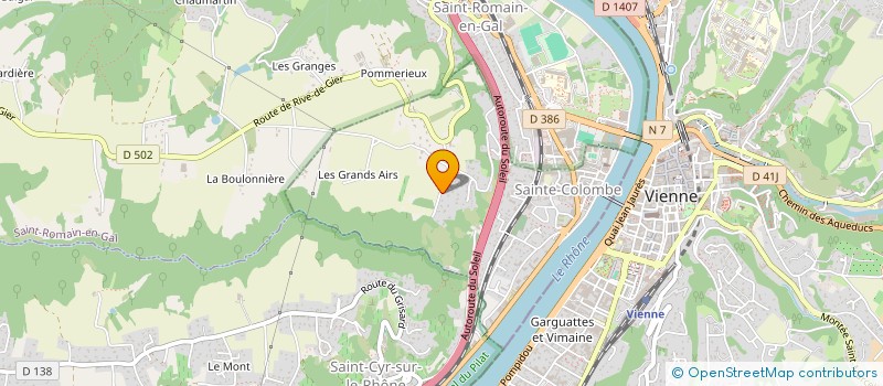 localisation de l'entreprise OU BIEN PRODUCTIONS  SAINTE-COLOMBE