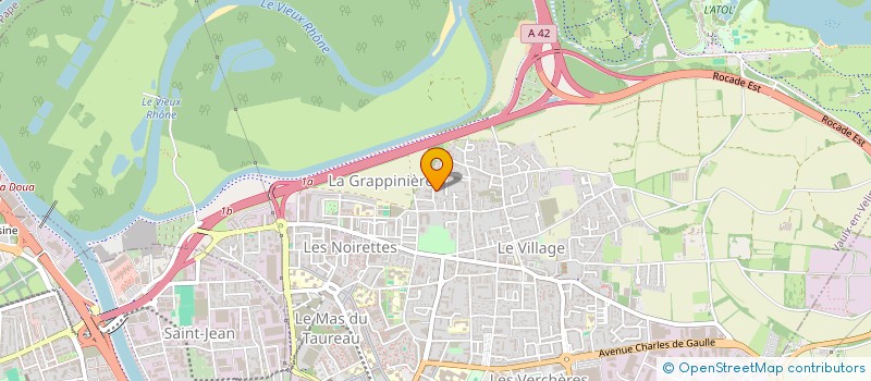 localisation de l'entreprise OU DECO à SAINT-FONS
