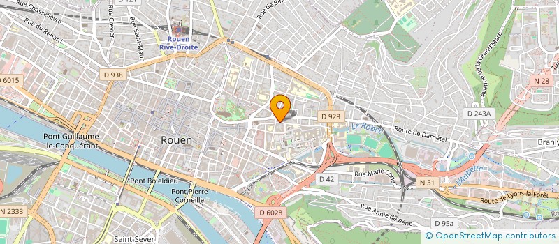 localisation de l'entreprise OU EST LA TERRE à ROUEN