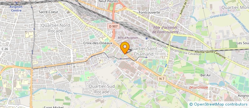 localisation de l'entreprise OU-LOIN-SOUTIENS à AVIGNON