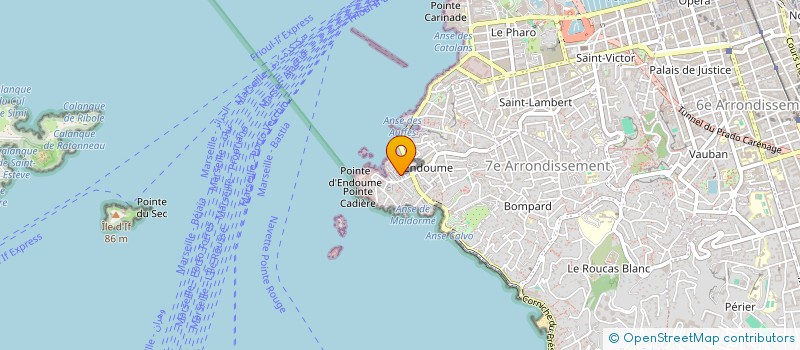 localisation de l'entreprise OU SINON à MARSEILLE 7