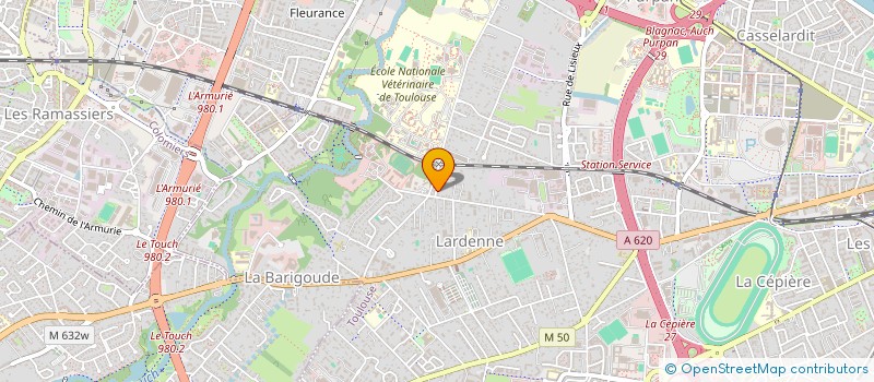 localisation de l'entreprise OUADRIA GESTION IMMOBILIERE à TOULOUSE