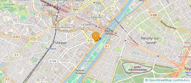 localisation de l'entreprise OUAHABI-GUEHMOUDI  PUTEAUX