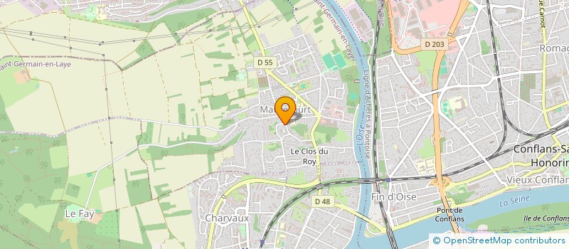 localisation de l'entreprise OUAHIM ET FILS  MAURECOURT