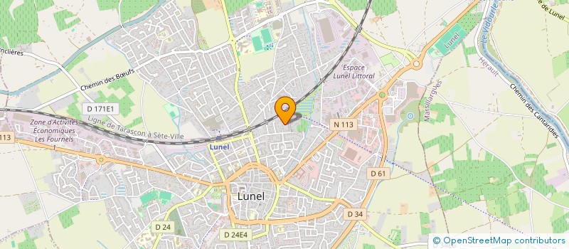 localisation de l'entreprise OUAI NOT  LUNEL