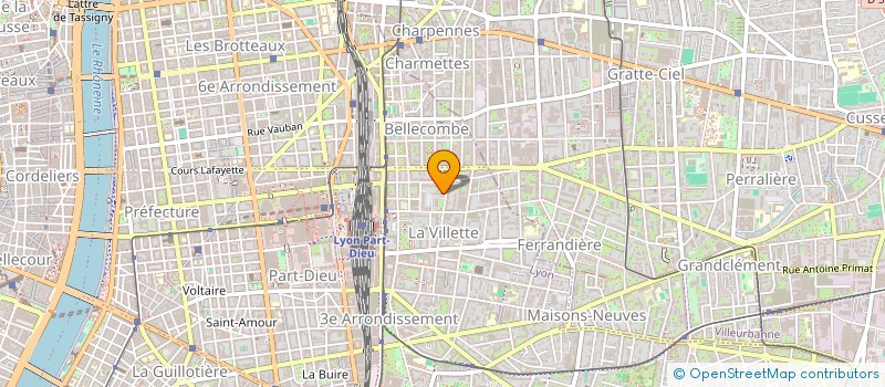 localisation de l'entreprise OUAKON GILBERT  LYON