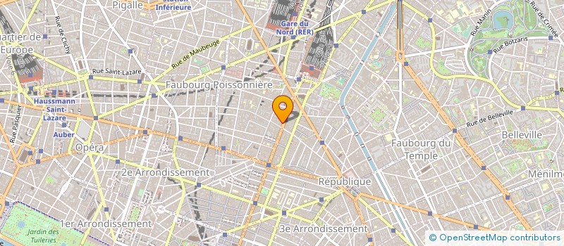 localisation de l'entreprise OUALALOU+CHOI SARL  PARIS