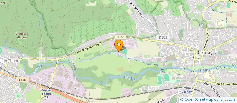 localisation de l'entreprise OUALCOM  CERNAY