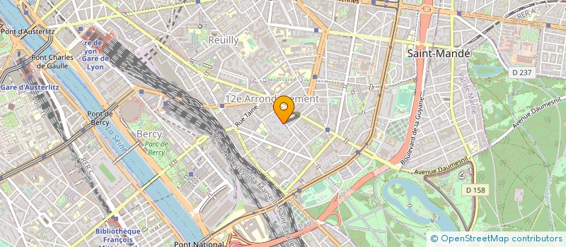 localisation de l'entreprise OUALI TAHAR ET OUALI FARHAT à PARIS