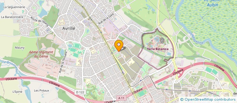 localisation de l'entreprise OUALIDIA à AVRILLE